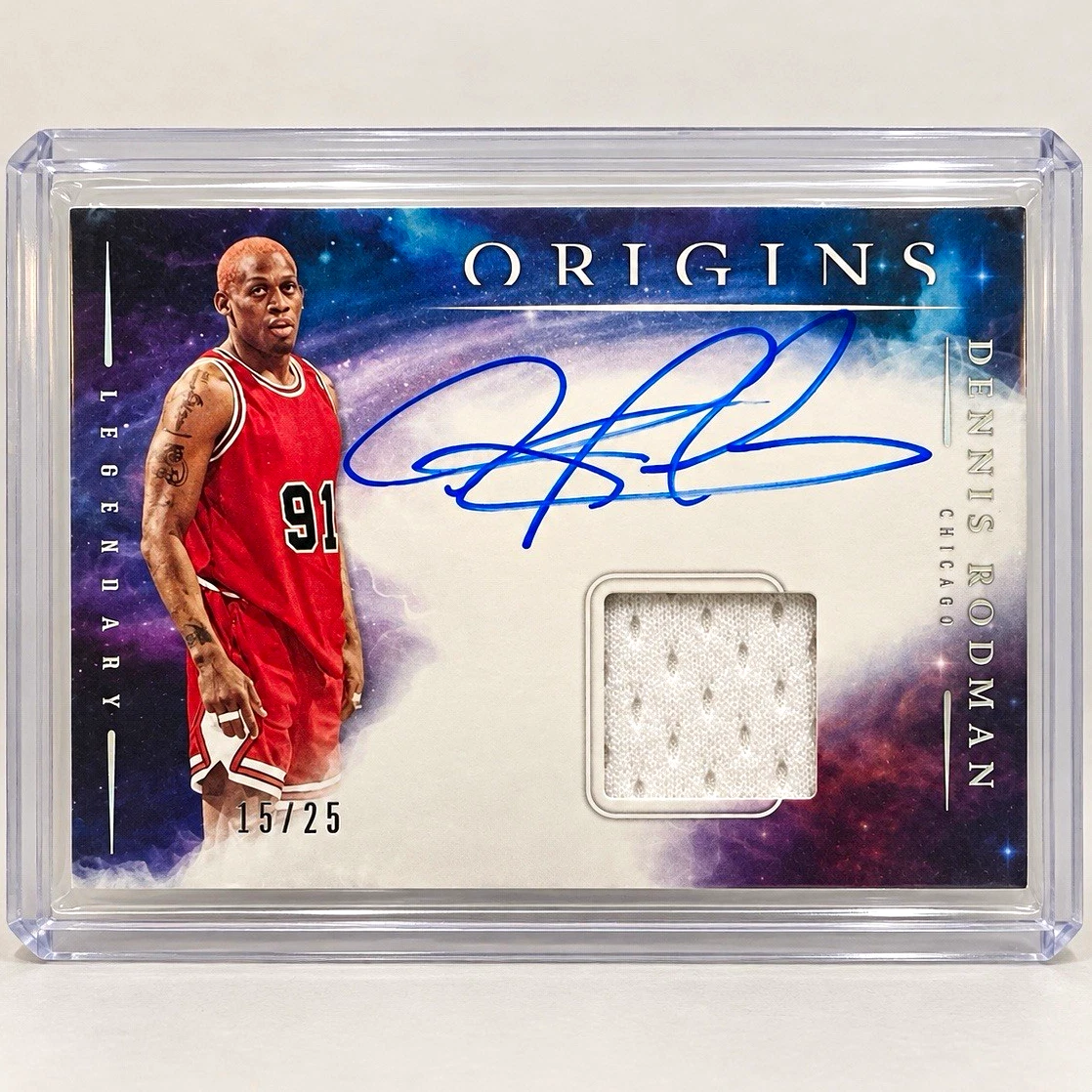 Panini Dennis Rodman Basketball Sports Trading Card Singles