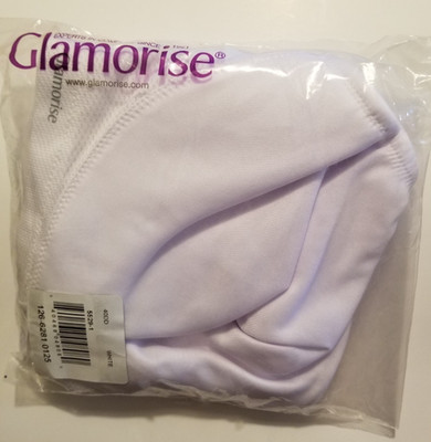 Glamorise Women's Sports Bra Size 40DD White Wireless Adjustable Strap NEW