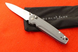 Benchmade USA Made 3.75" Closed VALET M390 Axis Lock Blade G10 Knife