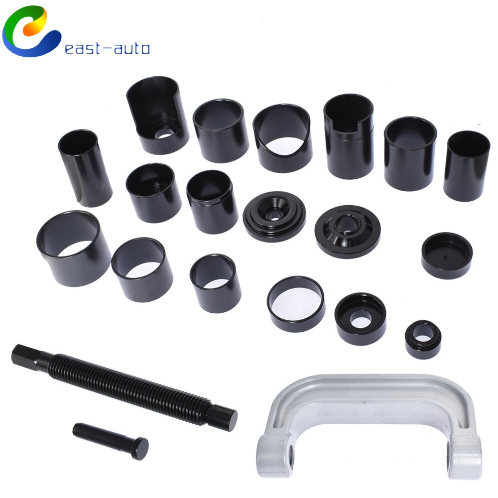 Auto 21Pcs Repair Service Removal Ball Joint Press Tool Master Adapter Kit 2&4WD