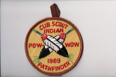 1969 Pathfinder Cub Scout Indian Pow-Wow patch