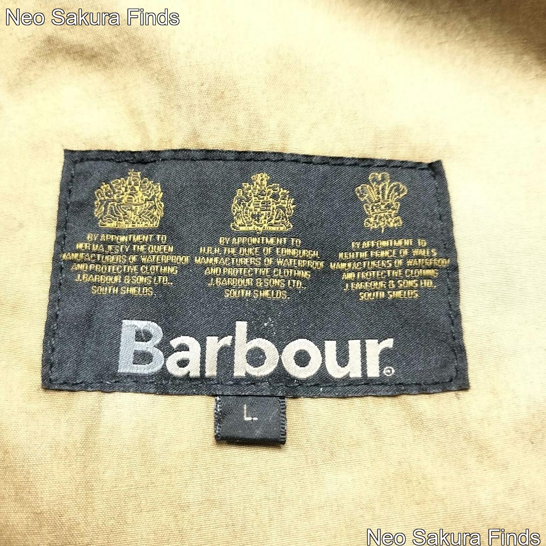 Barbour Rambler Jacket Blouson Beige Men's L Size Cotton 2000s Coat image 2