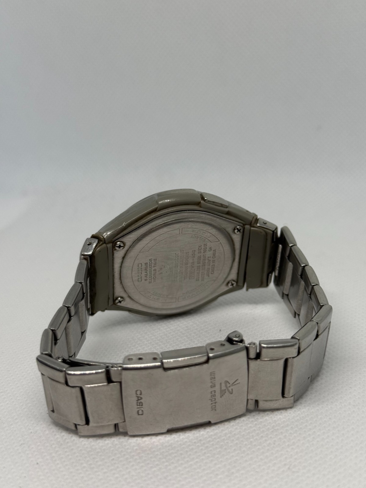 CASIO WAVE CEPTOR MULTIBAND WVA-M640 WORKING BLUE… - image 6