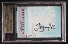 2005 ITG Ultimate Memorabilia 6th Edition 29/50 Alexander Yakushev Auto HOF 7ez