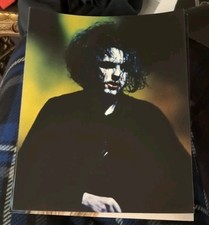 Robert Smith 8X10 Photo Color HOF THE CURE 