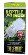 Exo Terra Reptile UVB 100 - Bulb - 13W for Tropical Terrarium