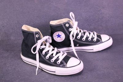 Converse Sneaker Chucks All Star Classic HI Gr. 37 schwarz Canvas unisex BC1821