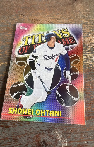 2026 Topps Series 1 Titans of the Game Shohei Ohtani #TOG-1