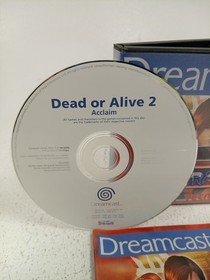 Dead or Alive 2 Sega Dreamcast Game Promo With Case And Manual Tested In GC