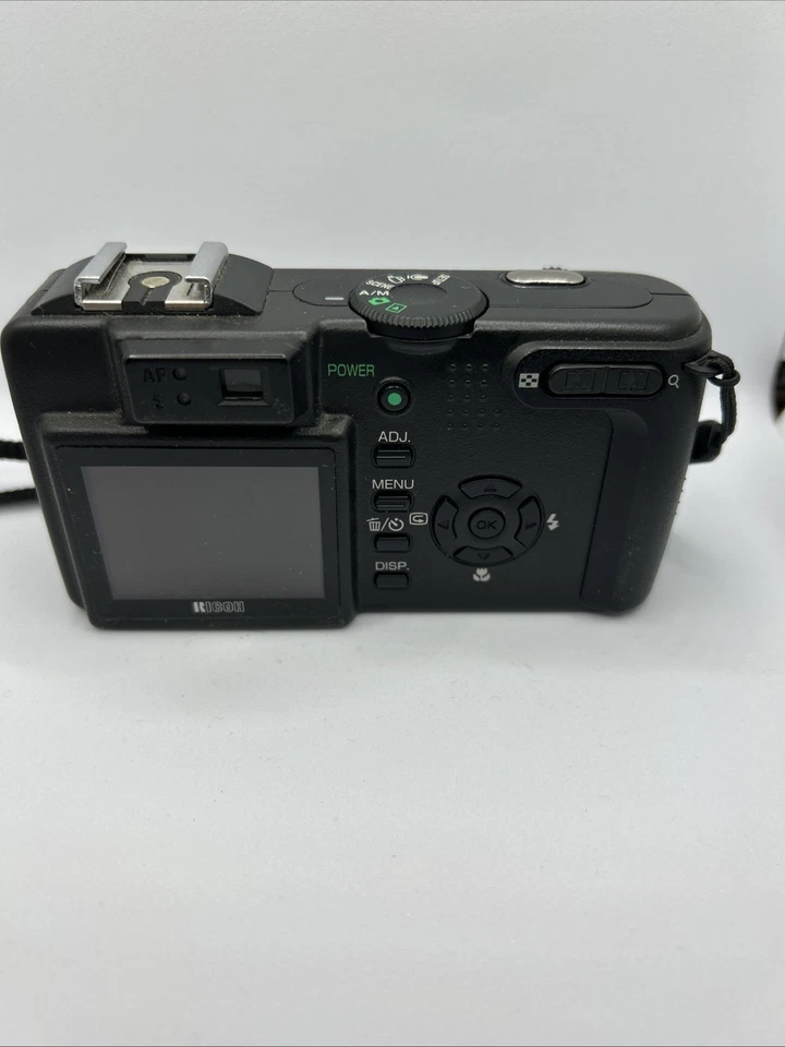 RICOH Caplio GX8 Black 8MP Digital Camera Compact – Tested Working - Image 3 of 4