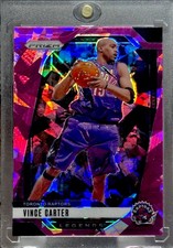 Vince Carter RARE PINK ICE REFRACTOR HOLO PRIZM INVESTMENT CARD, RAPTORS MINT