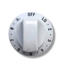 Kenmore Range Control  Knob White  KIP5B05 Replacement