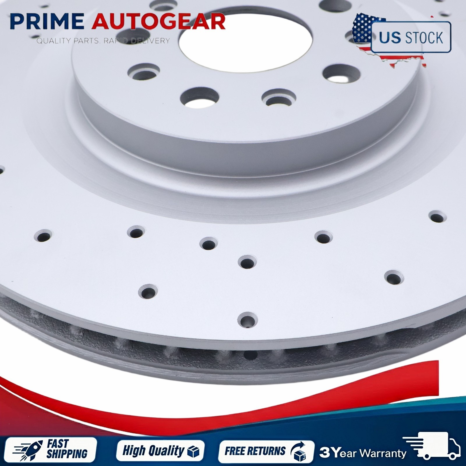 Maserati Ghibli 2017-2021 Rear Brake discs 2 pcs P/N 670035019