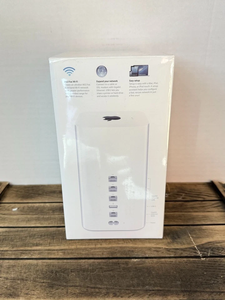Apple AirPort Extreme A1521 ME918LL/A Sealed 802.11ac Router New - Image 3 of 4