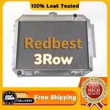 3row Alu Radiator For 1966-1970 Dodge Monaco Polara Chrysl 5.2l 6.3l 7.2l V8 332