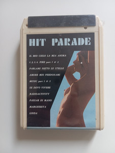 CASSETTA STEREO 8 Rara Raccolta Brani HIT PARADE - SIGILLATA NUOVA Anno 1976