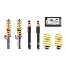 KW Gewindefahrwerk V2 inox passend für SMART FORTWO CABRIO [451] | 15226004