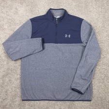Under Armour Sweater Mens XL Blue ColdGear In...
