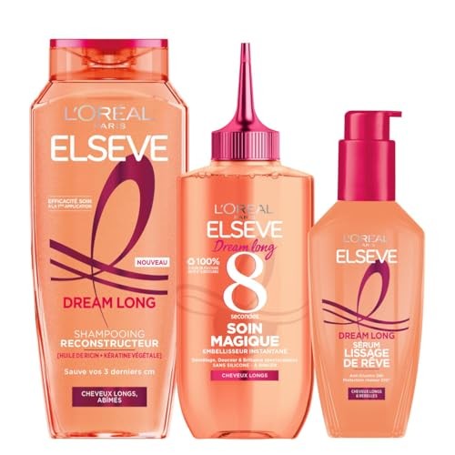 Routine Cheveux Longs L'Oréal Paris Kit Anti-Casse et Réparation Pointes
