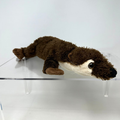 Bass Pro Shops Otter Plush Stuffed Animal Brown White Wildlife Cute Cuddly 18''