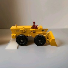 1960s Diecast Matchbox Lesney #43 Aveling-Barford Tractor Shovel With Driver