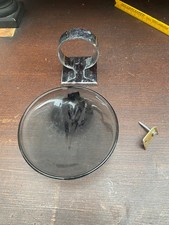 Półka na mydło Keuco z prawdziwą kryształową miską Scwarz