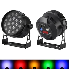 New 20x18w 6in1 Led Zoom Par Light 10-55 degree DJ Show Party Stage Light 2pcs