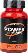 SUSNEN Power Gummies w/ Maca + Shilajit, 60 Caps. Citrus, Exp. 10/26, Free Ship!