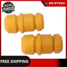 2pcs Front Coil Spring Bump Stop For 1994-2001 Jeep Cherokee Xj Mj 52004295 New