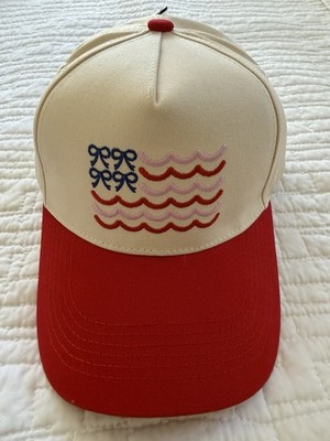 Women s American Flag & Bows Americana Baseball Cap
