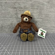 Vintage 1994 Smokey The Bear Forest Fire Prevention Plush Stuffed Animal, 7  