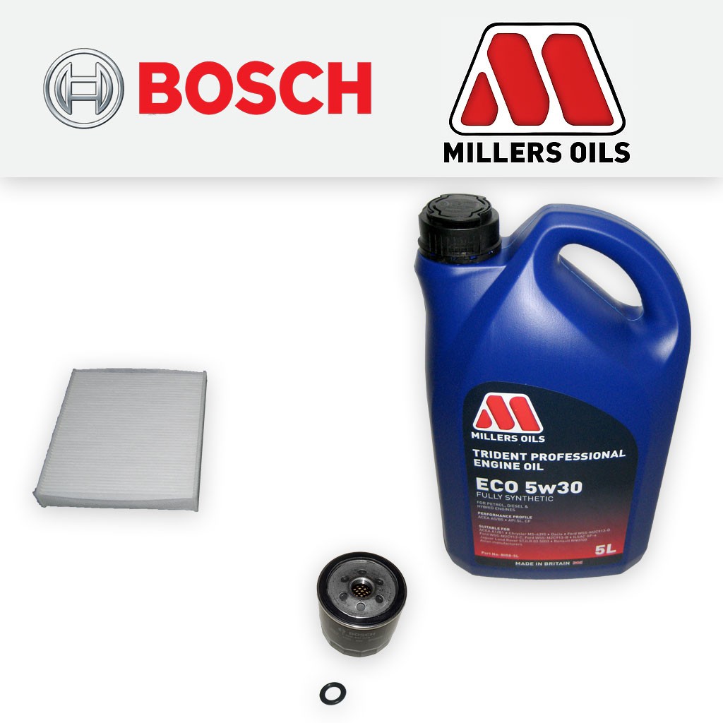 SERVICE KIT for FORD FOCUS MK2 1.4 16V OIL CABIN FILTERS +5L FS OIL (2004-2010)