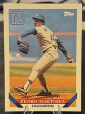 Pedro Martinez 2021 Topps Series 1-Topps Double Header #TDH-16 Dodgers Mets