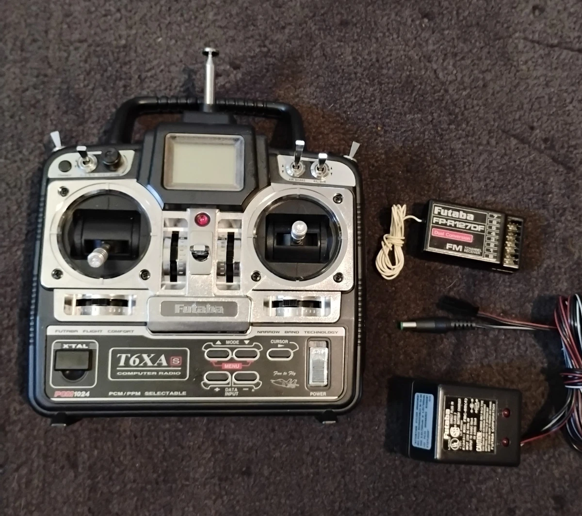 Futaba T8UAF-S PCM 1024 RC Transmitter Untested As-is