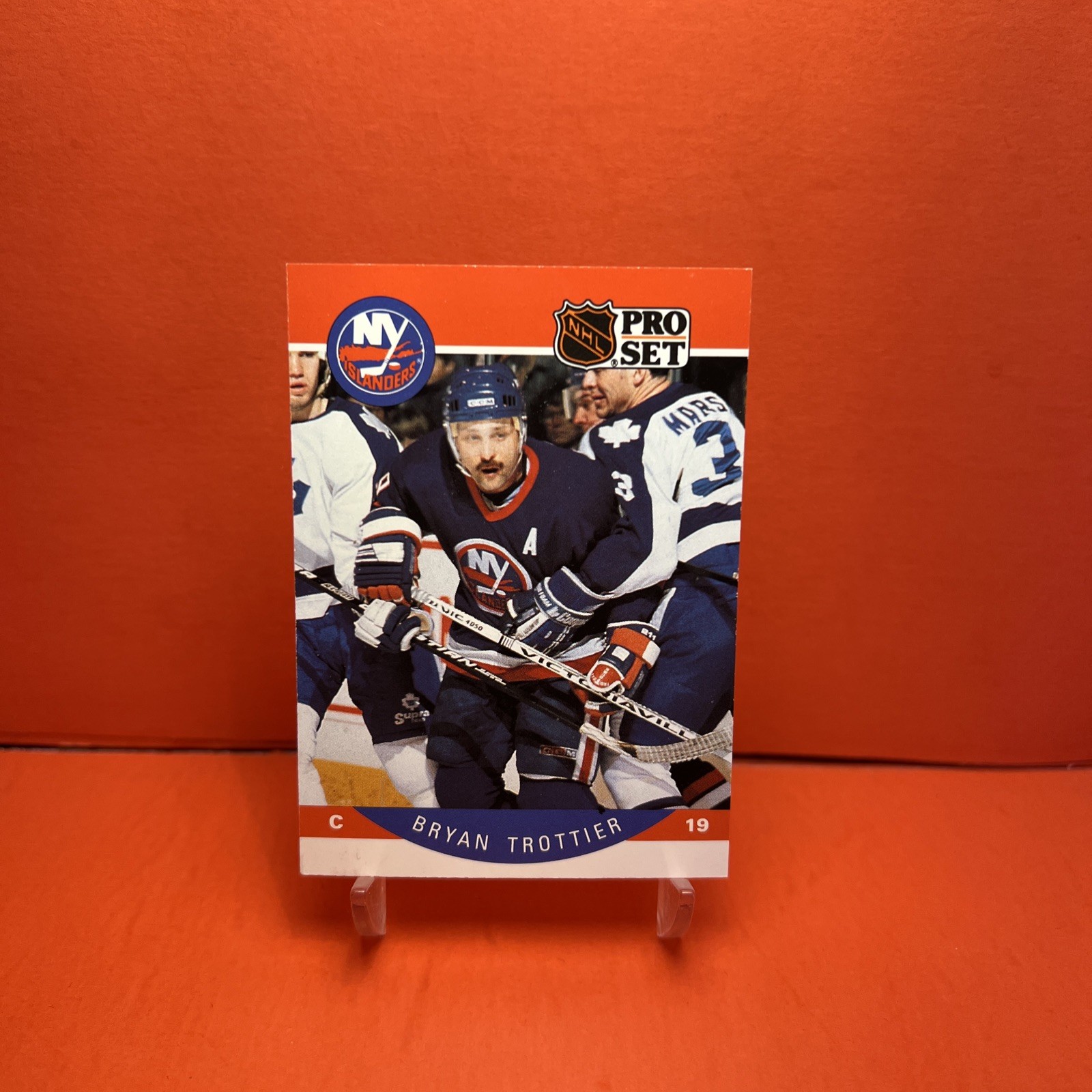 1990-91 Pro Set Bryan Trottier #192 HOF EX🦄