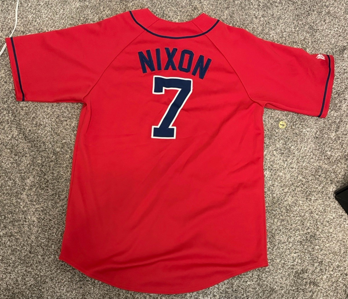 Vintage Majestic Trot Nixon Boston Red Sox MLB Baseball Jersey