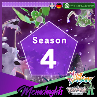 POKÉMON LEGENDS Z-A DLC SAISON 4 ALPHA/ELITE COMPETITIVE PVP BR LV100 SHINY