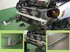 LIGHTWEIGHT BUMPER BEAM FOR INTERCOOLER FOR 2002 03 04 05 SUBARU IMPREZA GDA GDB