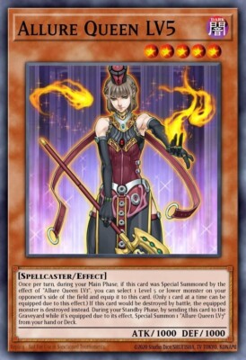 Yugioh! - Allure Queen LV5 - MZTM-EN06 - Maze of the Master  -  Rare - 1st Ed