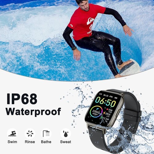 Smart Watch Compatible for iPhones, Samsung Galaxy, Motorola, Google, OnePlus - Picture 10 of 17