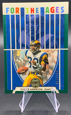 2022 Flipper Anderson /100 Panini Legacy For The Ages Insert Green #FA-6 | Rams