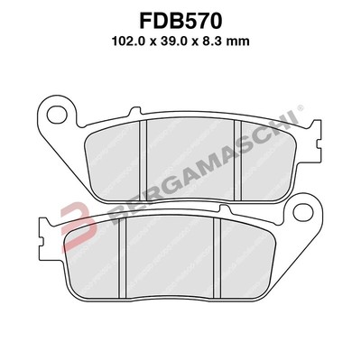 Plaquettes De Frein Avant Brembo Carbone Pour Honda XL V 600 Transalp 1994-1995 - Neuf Italie