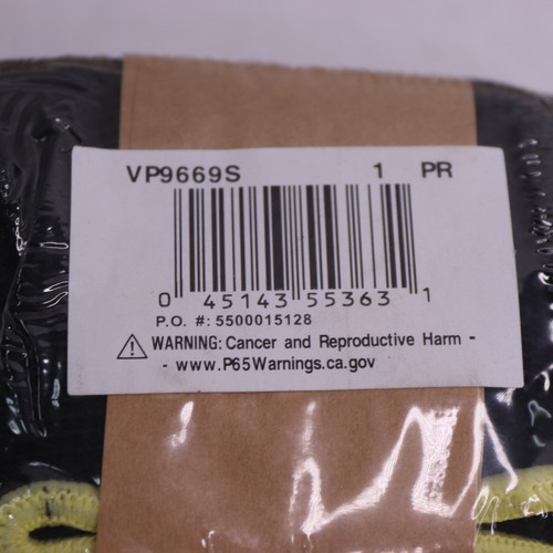 (Pair) MCR Safety Coated Gloves Black 3/4" Dip x 9" VP9669S - Afbeelding 2 van 4