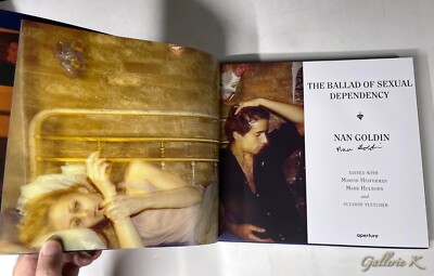 SIGNED NAN GOLDIN BALLAD OF SEXUAL DEPENDENCY 2021 APERTURE HC DJ