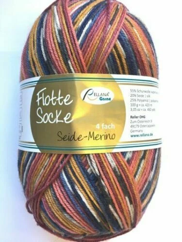 Handarbeits-Garne Merino Seide