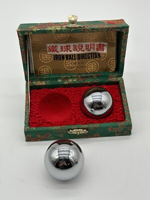 Shou Xing VTG Iron Ball Direction Chiming Meditation Balls
