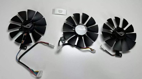 Asus ROG STRIX RTX 2060 2070 /Super Gaming Replacement Fans 87mm - Picture 5 of 10