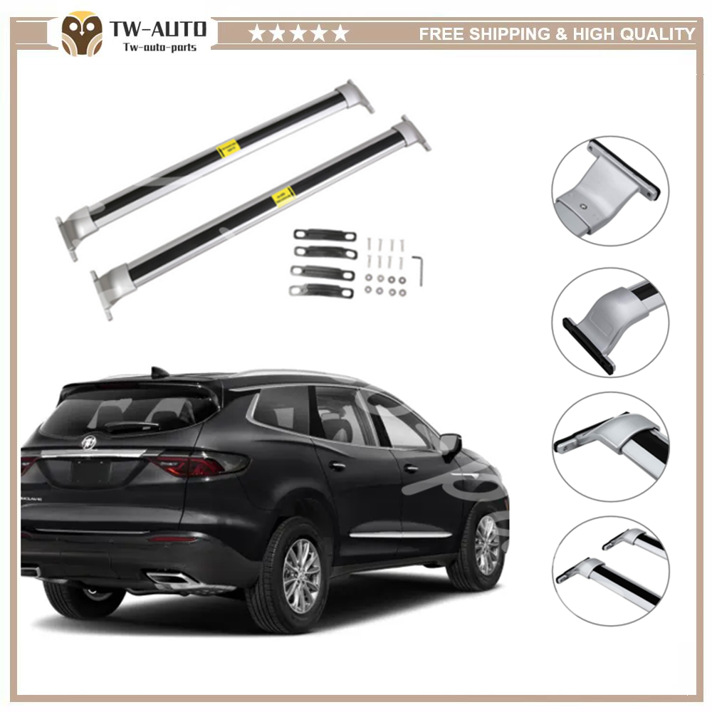 2PC US Stock Cross bar Fits for Buick Enclave 2018-2024 Roof Rack