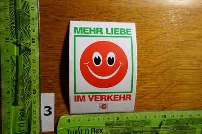 Alter Aufkleber Tankstelle Motoroel Kraftstoff (VEBA/BP) FANAL Spruch (AN)