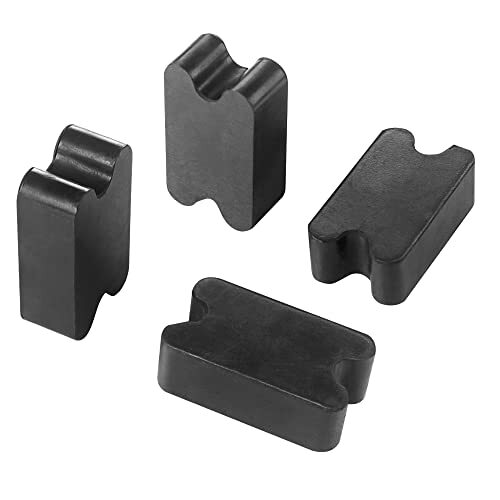 HeavyDuty Rubber Rear Coil Spring Spacer Boosters, 2” to 2.5” LIft